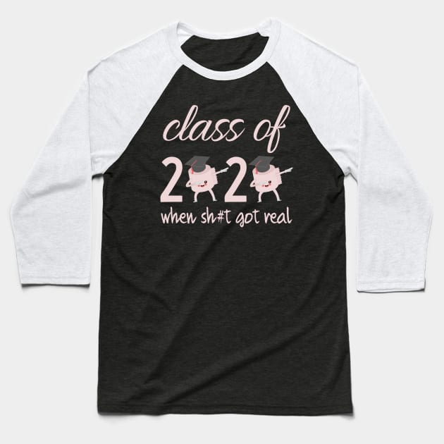 Class Of 2020 Graduation Senior Funny Quarantine Gift,SENIORS CLASS OF 2020 QUARANTINED EDITION Baseball T-Shirt by teenices